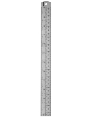 Helix Dead Length Steel Ruler 30cm